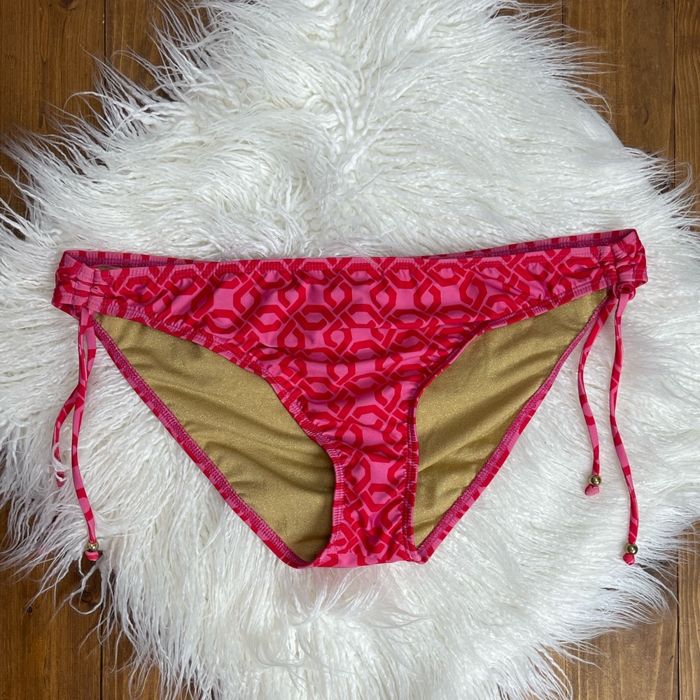 - NWT Athena swimsuit bottom size 14 style 69661 pink and red